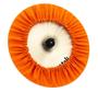 Imagem de Capa Protetora para Pratos BC Signature Orange 15 by Drummers em algodão que limpa e protege