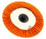 Imagem de Capa Protetora para Pratos BC Signature Orange 18 by Drummers em algodão que limpa e protege