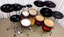 Imagem de Capa Protetora para Pratos Drummers Preta 06 Signature em Algodão