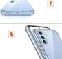 Imagem de Capa Protetora Para Samsung Galaxy A54 5g Capinha Case Transparente Air Anti Impacto Proteção De Silicone Flexível