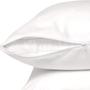 Imagem de Capa Protetora Para Travesseiro Impermeável Fronha 200 Fios Anti Alérgico Impermeável Matelassê 70x50 - (70cm x 50cm)