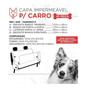 Imagem de Capa Protetora PET Para Carro Dobravel Impermeável Marrom - Casa Com Amor PET Confortável