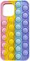 Imagem de Capa Protetora Pop It Anti-Stress Bubble Fidget Toys Compatível com Celular Iphone 13 Pro Max