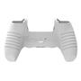 Imagem de Capa Protetora Silicone + 2 Grips Para Controle Compatível Com Playstation 5 Branca