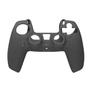 Imagem de Capa Protetora Silicone + 2 Grips Para Controle Compatível Com Playstation 5 Preta