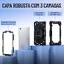 Imagem de Capa Robusta com Alça para Samsung Galaxy Tab A9+ 11'' Anti Impacto Preta