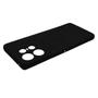 Imagem de Capa Silicone Aveludada Preto + Película De Ceramica Fosca Para Motorola Edge 50 Pro XT2403 6.7