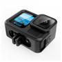 Imagem de Capa Silicone com a Lateral Aberta + Protetor de Lente GoPro 13