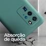 Imagem de Capa Silicone Para Motorola Moto G100 com Proteção de Câmera