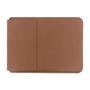 Imagem de Capa Sleeve com Suporte e Deskpad Marrom para Macbook 16