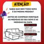 Imagem de Capa Sofá Retrátil 2 Lugares 1,70mX1,10m Resistente Malha Gel Elasticada