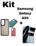 Imagem de Capa Space Anti Impacto + Película Fosca Privacidade Samsung Galaxy A54