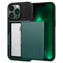 Imagem de Capa Spigen Slim Armor CS para iPhone 13 Pro - Verde Meia-Noite