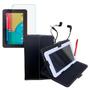 Imagem de Capa Suporte + Película Fone + Caneta p/ Tablet M7s Go M7 WIFI Nb355 Multilaser