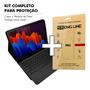 Imagem de Capa Tab S7 Plus 12. 4 Case Com Teclado Touchpad + Pelicula de Vidro Premium