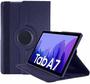 Imagem de Capa Tablet Galaxy Tab A7 10.4 T500 T505 Giratória Executiva Rotação - Azul Marinho
