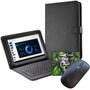 Imagem de Capa Teclado P/ Tablet M7s Lite + Mouse sem fio p/ Estudos com Mouse Pad