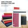Imagem de Capa Teclado Tab S7 Fe 12.4 Polegadas Capinha Magnética Case Slim Sem Fio Suporte Caneta Premium
