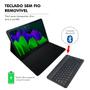 Imagem de Capa Teclado Tab S8 Plus Case S8+ 12.4 Polegadas Cover Magnética Removível Sem Fio Slim Premium