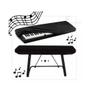 Imagem de Capa Teclado Yamaha Sobrepor Np-12/Np-32/Np-15/Np-35/Np-12