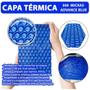 Imagem de Capa Térmica Para Piscina Aquecida 6.5x6 Metros 300 Micras Original Atco Advanced Blue