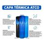 Imagem de Capa Térmica Para Piscina Aquecida 9x8 Metros 300 Micras Original Atco Advanced Blue