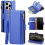 Imagem de Capa tipo Carteira Antsturdy para iPhone 16 Pro - Roxa e Azul