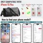 Imagem de Capa tipo Carteira Crossbody para iPhone 15 Plus - Compatível com Strapurs