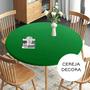 Imagem de Capa Toalha de Mesa Redonda Estilo EIFFEL com Elástico Para Várias Medidas