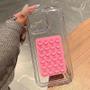 Imagem de Capa Transparente 3D com Ventosa para iPhone - Compatível com Vários Modelos