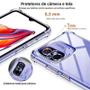 Imagem de Capa Transparente Luxuosa e Anti-Choque para Xiaomi Redmi Note 10/11/12S/12S Pro/13C