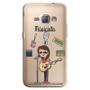 Imagem de Capa Transparente Personalizada Exclusiva Samsung Galaxy J1 2016 Musicista - TP214