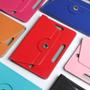 Imagem de Capa Universal de Couro PU para Tablet - Rotação 360° - Compatível com Samsung Galaxy Tab 7, 8, 9 e 10.1