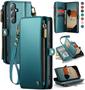 Imagem de Capa Wallet Defencase para Galaxy A15 5G - Azul e Verde