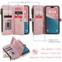 Imagem de Capa Wallet Defencase para iPhone 15 Pro - Cor Rosa