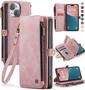 Imagem de Capa Wallet Defencase para iPhone 15 - Rosa