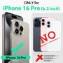 Imagem de Capa Wallet TUCCH para iPhone 16 Pro (6,3") - 4 Compartimentos para Cartões - Azul