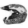 Imagem de Capacete 3 Sport Walls Branco Fosco Com Preto Bieffe Exclusivo