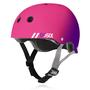 Imagem de Capacete 80Six Dual Certified para crianças, bicicleta, skate, scooter rosa