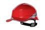 Imagem de Capacete Aba Frontal Vermelho Com Carneira Diamond Deltaplus