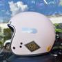 Imagem de Capacete Aberto Bieffe B45 Eternal Branco Fosco Custom