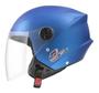 Imagem de Capacete aberto c/vis new liberty-3 elite sky blue fosco-60