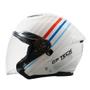 Imagem de Capacete Aberto Gp Tech Of699 Range Branco / Azul (56)