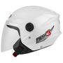 Imagem de Capacete Aberto Masculino Feminino New Liberty 3 Pro Tork Seguro Com Viseira Cristal