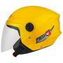 Imagem de Capacete Aberto New Liberty 3 Three Moto Masculino Feminino Pro Tork Conforto Proteção Segurança Resistência