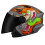 Imagem de Capacete Aberto Pro Tork New Liberty 3 Three Coyote Viseira Fumê Moto Masculino Feminino Confortável Segurança Acessórios