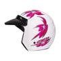 Imagem de Capacete Aberto Taurus  (bonezinho) Branco feminino tamanho 58 