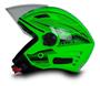 Imagem de Capacete Aberto X Open Neon Verde Fw3 Para Moto Tam 60