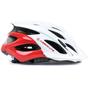 Imagem de Capacete Absolute Wild branco e vermelho