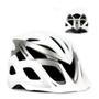 Imagem de Capacete Absolute Wild Flash Branco Prata Tam. M/g